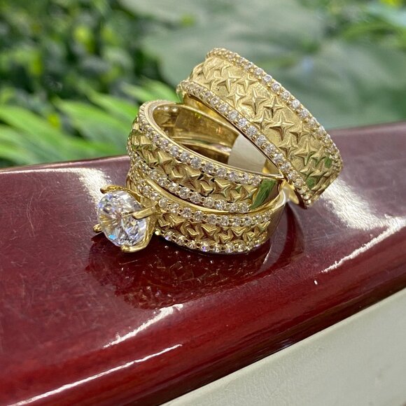 New Brand Anillos de Matrimonio para Mujeres e Caballeros Buen Precio - Picture 8 of 8